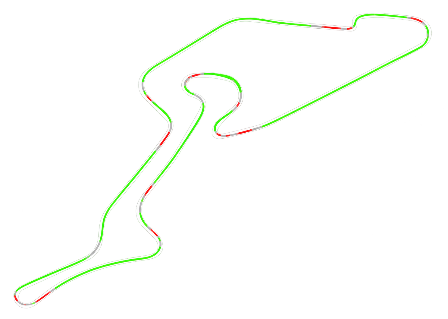 A real GT7 circuit trace captured by CGR telemetry